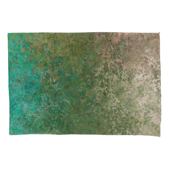 Abstrato de Tinta de Álcool Inspirada no Oceano (Frente)