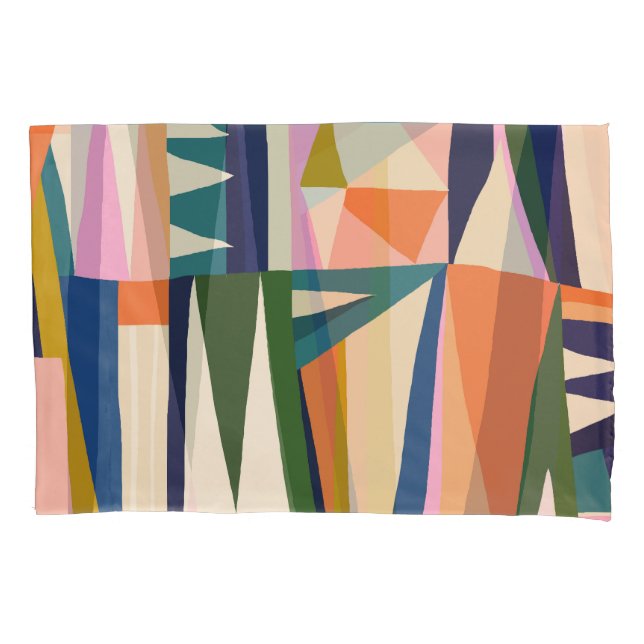 Abstrato de Trendy: Desenho Colorido da Mão. (Frente)