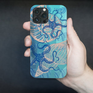 Abstrato Deep Blue Sea Impressão