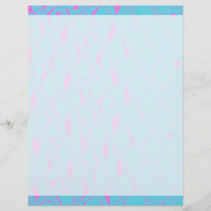 Abstrato digital geométrica azul-aqua-rosa-quente