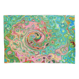 Abstrato do Arco-Íris Colorido do Groovy Retro