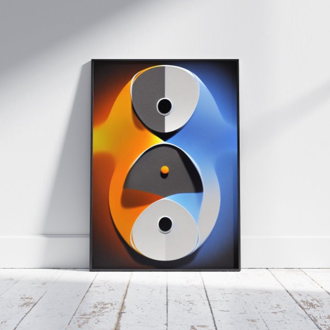 Abstrato Enso Poster (Criador carregado)