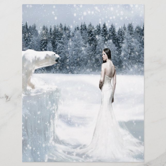 Abstrato Fantasy Snow (Frente)