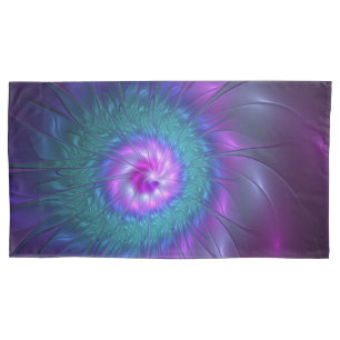 Abstrato Floral Beauty Fractal Colorida Flor