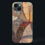 Abstrato Floral Leaf Painting de Norman Wyatt<br><div class="desc">Padrões de folhas florais abstrato povoam esta pintura de Norman Wyatt. A coloração escura da peça ajuda ainda mais a pop de porções douradas, dando vida à obra. Isso seria um presente excelente para alguém que ama arte contemporânea!</div>