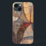 Abstrato Floral Leaf Painting de Norman Wyatt<br><div class="desc">padrões de folhas florais abstrato povoam esta pintura de Norman Wyatt. A coloração escura da peça ajuda ainda mais a pop de porções douradas, dando vida à obra. Isso seria um presente excelente para alguém que ama arte contemporânea!</div>