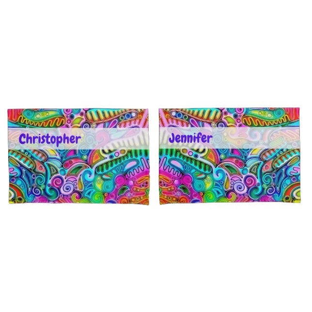 Abstrato forma a arte 9 muito colorida (Frente - conjunto)