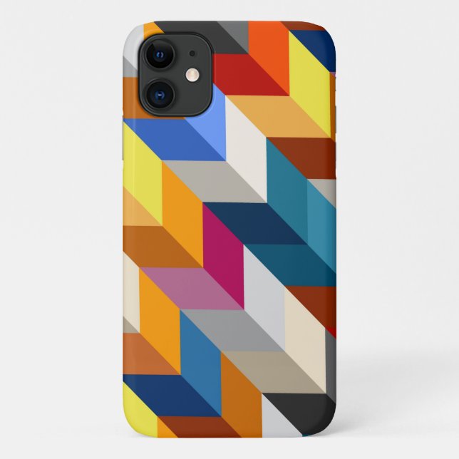 Abstrato Formas e cores capas de iphone de gabinet (Verso)