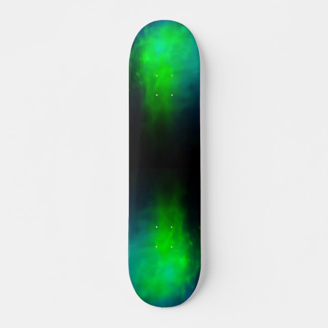 Abstrato Galactic Light Skateboard Deck (Frente)