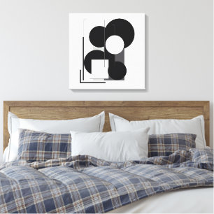 Abstrato Geométrico moderna canvas