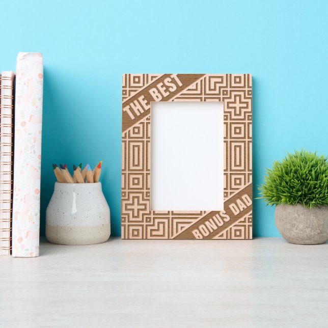 Abstrato Geométrico Moderno Legal O Melhor Pai De  (Front)