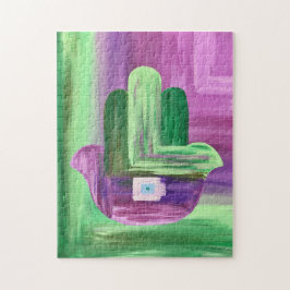 Abstrato Hamsa Quebra-cabeça