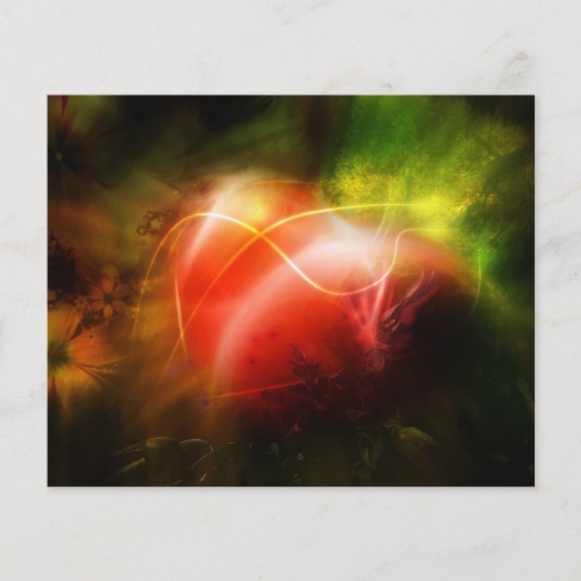 Abstrato Heart Art Design (Frente)