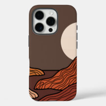 Abstrato iPhone/iPad Monttainous Boho