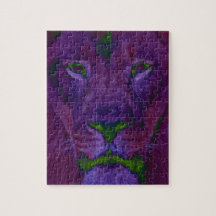 Abstrato Lion Quebra-cabeça