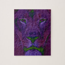 Abstrato Lion Quebra-cabeça