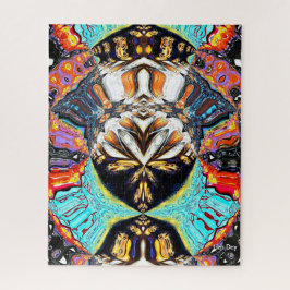 Abstrato Lotus Jigsee Quebra-cabeça
