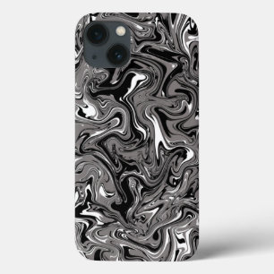 Abstrato Marble - Ilustração Preta