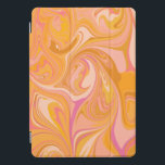 Abstrato Marble Swirl Art em amarelo<br><div class="desc">Proteja o seu iPad com estilo com esta Abstrato simples pintura de Trabalho de arte em amarelo e rosa-mostarda.</div>