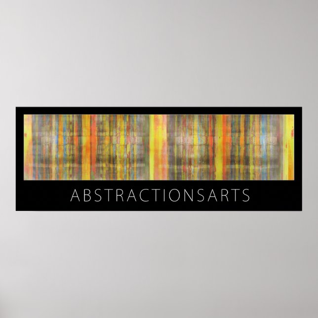 Abstrato Modern Arts Poster Impressão (Frente)