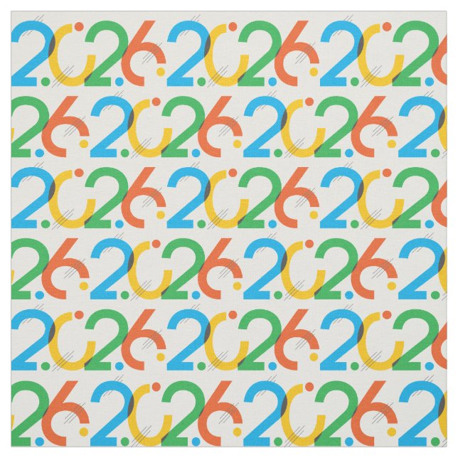 Abstrato moderna classe de Tecido de 2026 (Modelo)