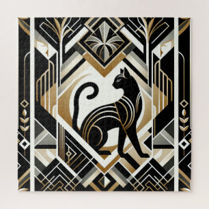 Abstrato Moderno - Quebra-cabeça de Gata de Vaca