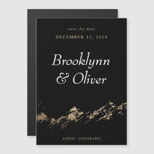 Abstrato monta Imã salve a data verde escuro