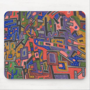 abstrato Mousepad "Geo Tech"