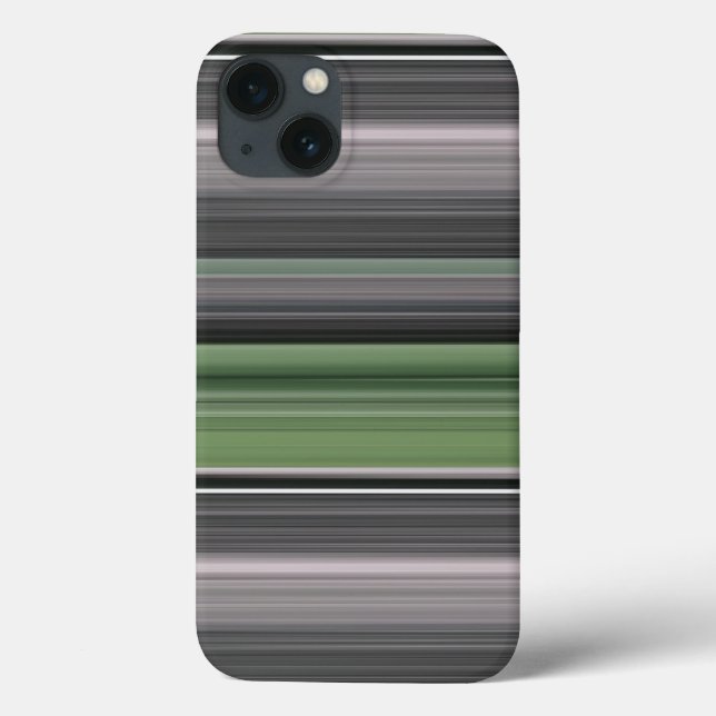 Abstrato nº 1: iPhone verde-oliva e cinza (Verso)