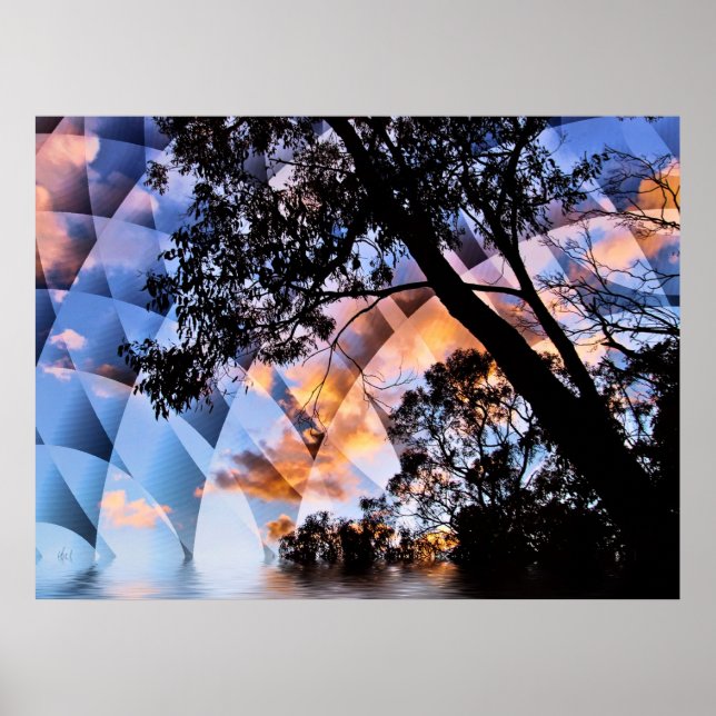 Abstrato Nature Poster (Frente)