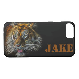 Abstrato Neon Tigerhead Case-Mate capas de iphone