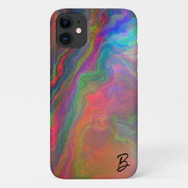 Abstrato Opal Agate Capa de telefone Personalizada