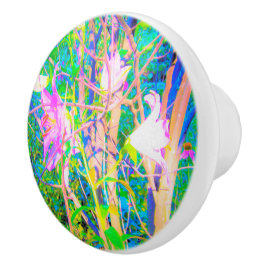 Abstrato Oriental Lily no Meu Jardim Rubio