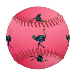 Abstrato Ostrich Baseball