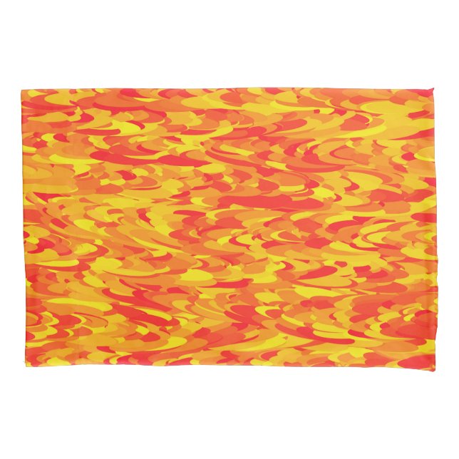 Abstrato - Padrão Laranja Amarelo (Frente-Esquerda)