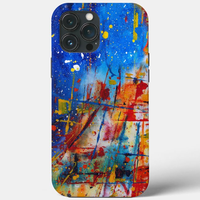 Abstrato Paint Splatter (Verso)