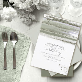 Abstrato Paint Strokes Wedding V2 ID886