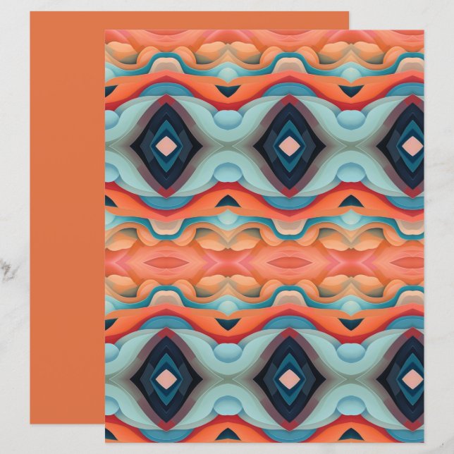 Abstrato Paisagem 1 (Frente/Verso)