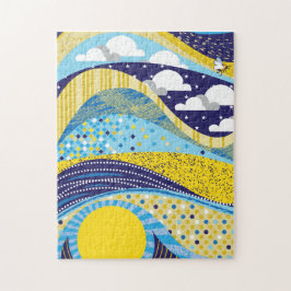 abstrato para Quebra-cabeça de 11x14 para Pessoas 
