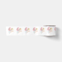Abstrato Pastel Floral
