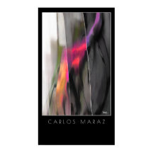 Abstrato: Pintura de Carlos Maraz Art Impressão