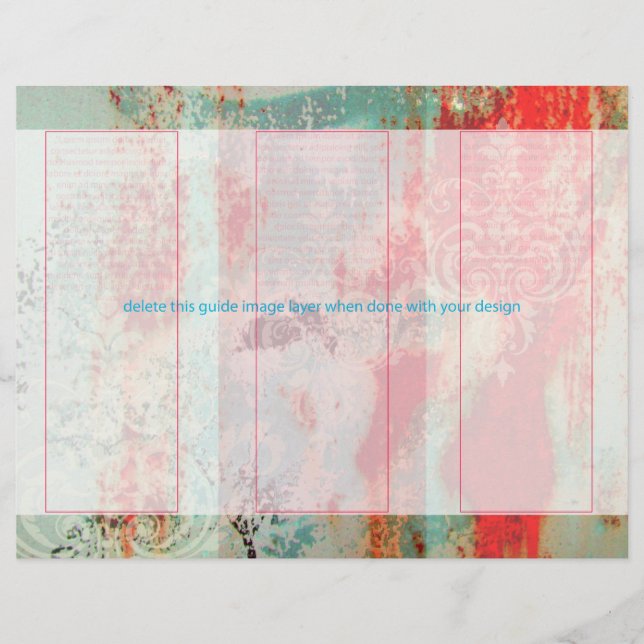 Abstrato PixDezines/porta enferrujada+damask (Frente)