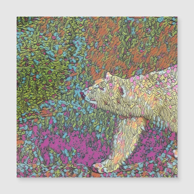 Abstrato Polar Bear (Frente)