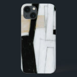 Abstrato preto e branco<br><div class="desc">Norman Wyatt criou esta sutil pintura de abstrato branco e preto. O branco da peça faz o preto se destacar mais do que o normal,  e as linhas grossas dão ao trabalho um sentimento agitado. Compre um agora!</div>