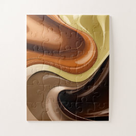 abstrato quebra-cabeça no na moda