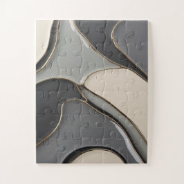 abstrato quebra-cabeça no na moda