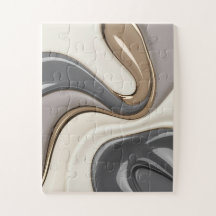 abstrato quebra-cabeça no na moda