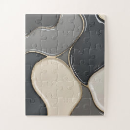 abstrato quebra-cabeça no na moda