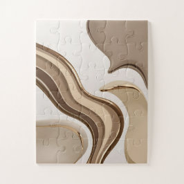 abstrato quebra-cabeça no na moda