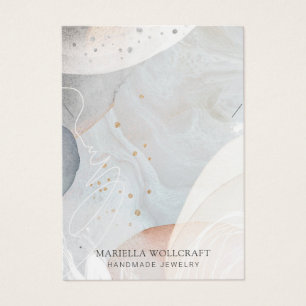 Abstrato Soft Watercolor Vídeo de Colar de Colar